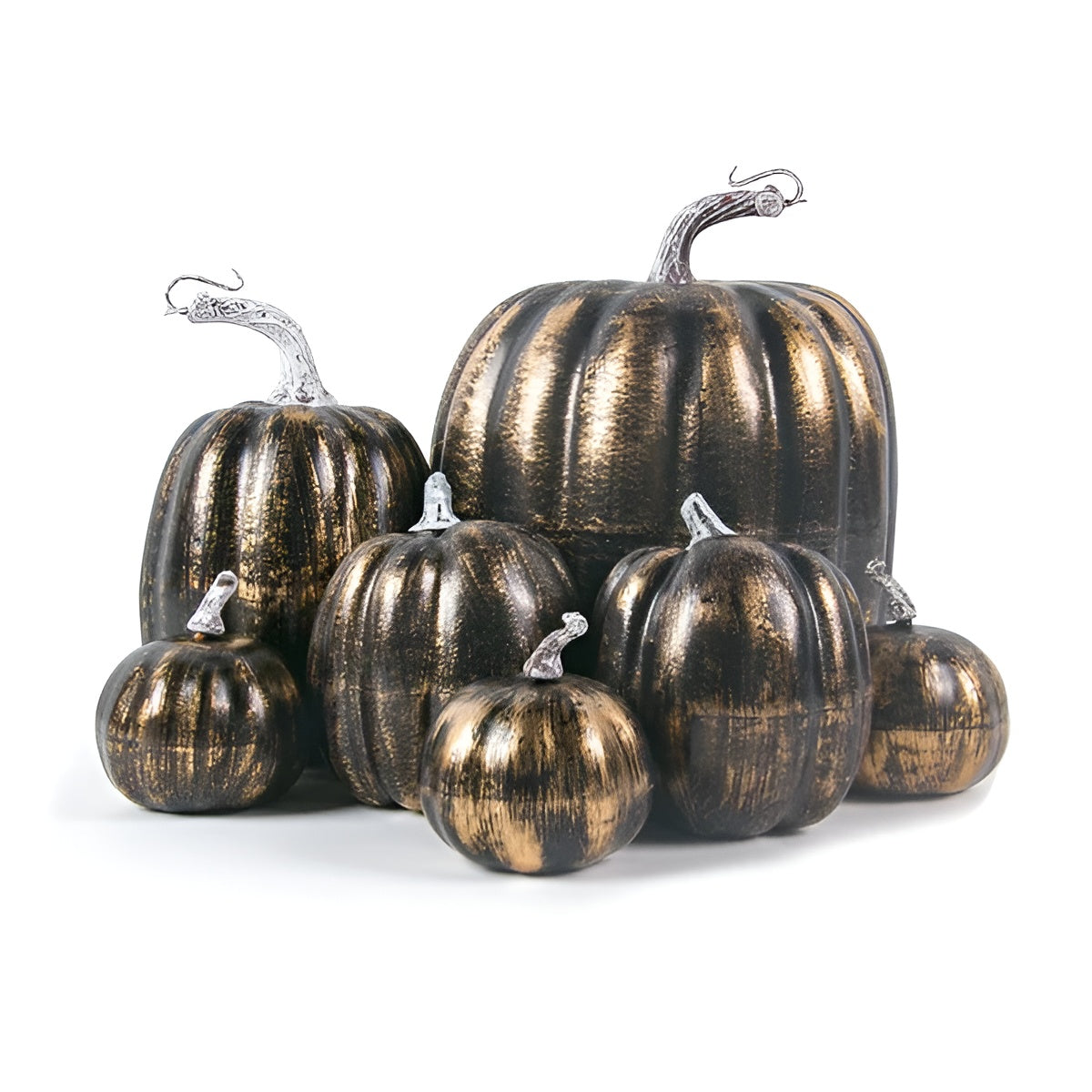 Künstliche Kürbisse aus Schaumstoff – Dekoration für Halloween und Weihnachten | Perfekt für Tische und Wohnungen