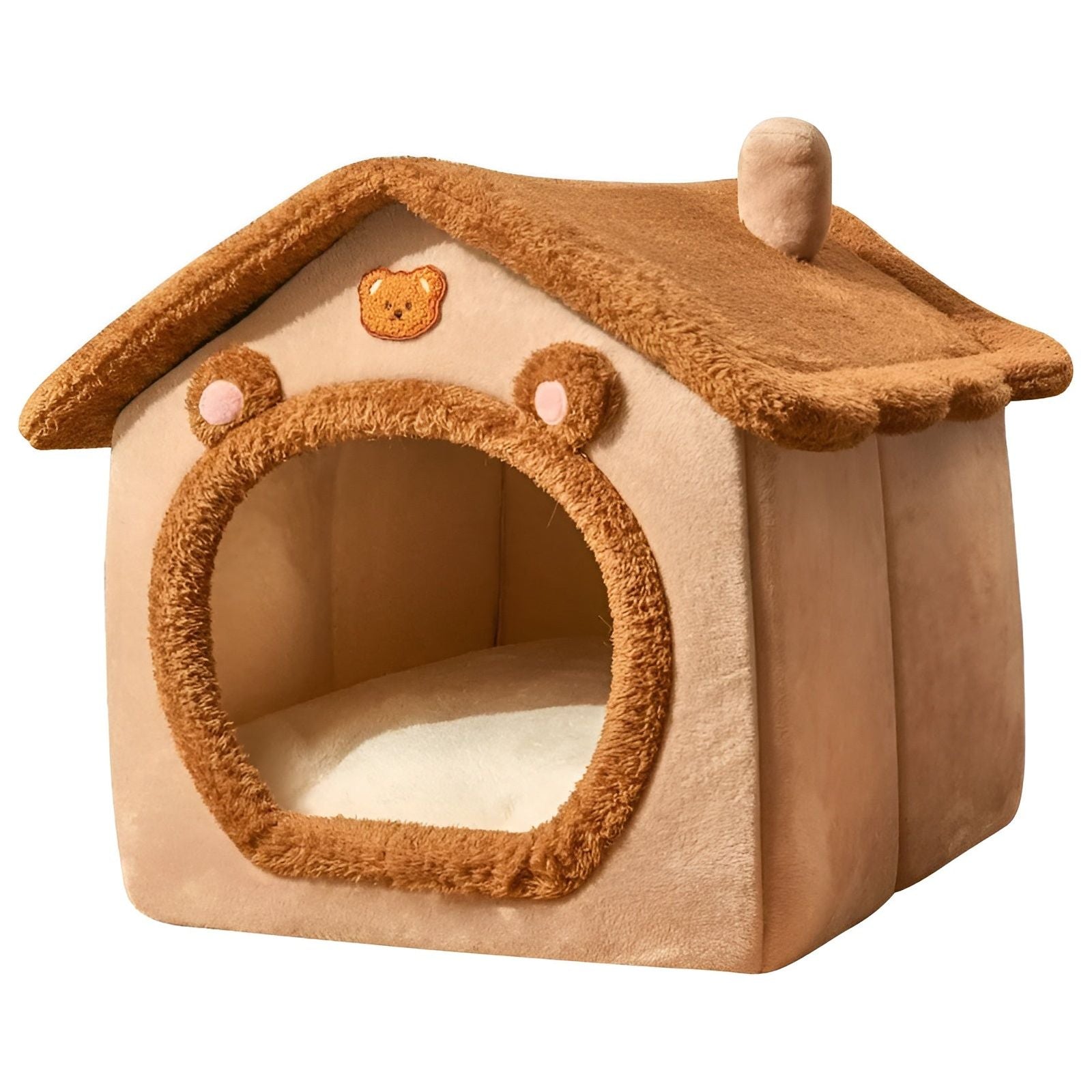 PurrPavilion Haus - Faltbares und Waschbares Katzenbett Haus Elegare