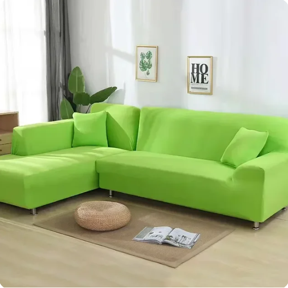 Einfarbige Sofa Bezüge Lassen Sie Ihr Wohnzimmer in Blau Erstrahlen - Elegare