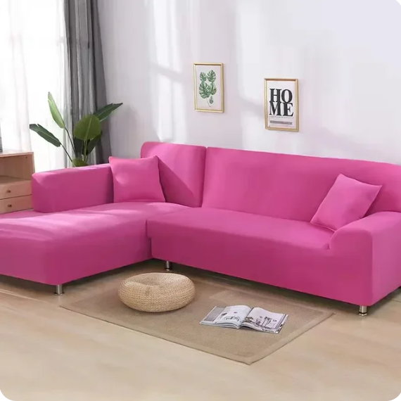 Einfarbige Sofa Bezüge Lassen Sie Ihr Wohnzimmer in Blau Erstrahlen - Elegare