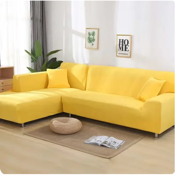 Einfarbige Sofa Bezüge Lassen Sie Ihr Wohnzimmer in Blau Erstrahlen - Elegare