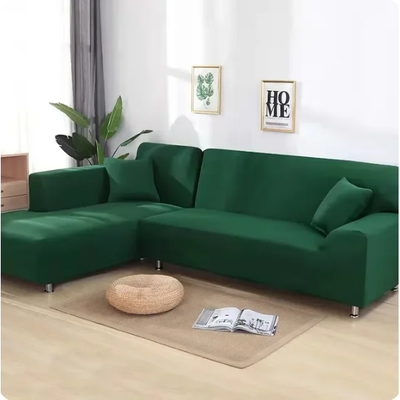 Einfarbige Sofa Bezüge Lassen Sie Ihr Wohnzimmer in Blau Erstrahlen - Elegare