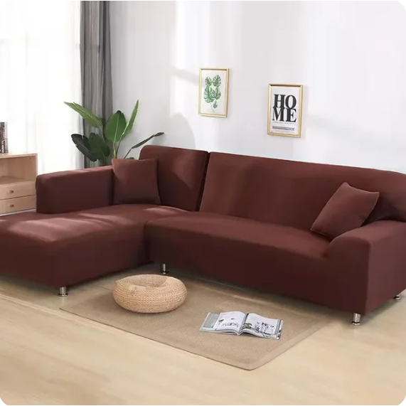 Einfarbige Sofa Bezüge Lassen Sie Ihr Wohnzimmer in Blau Erstrahlen - Elegare