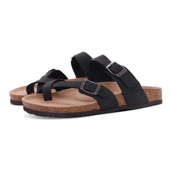 Bequeme Korksandalen für Frauen Das perfekte Sommeroutfit - Elegare