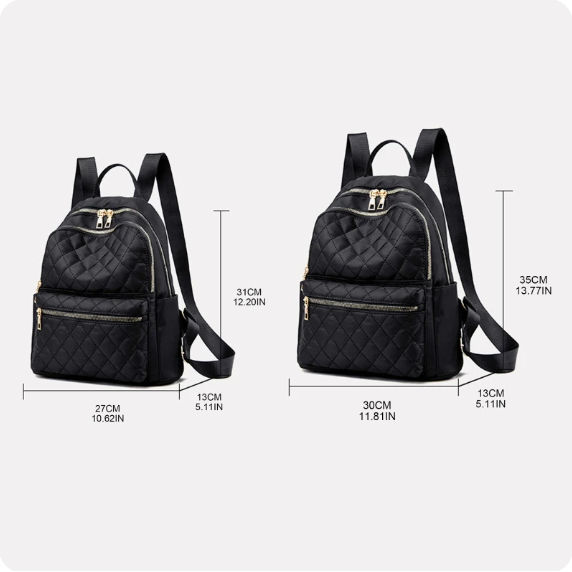 Design Frauen Rucksack Nylon Reise Rucksäcke für Mädchen - Elegare