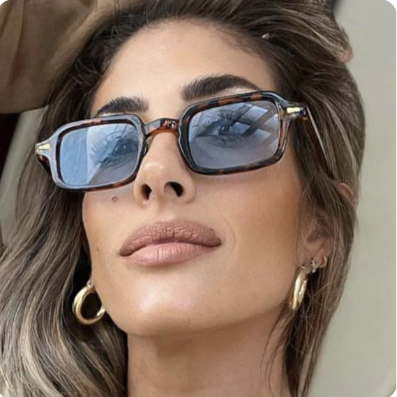 Stylische Vierkante Schutzbrille für Damen 2024 Mode-Trend - Elegare