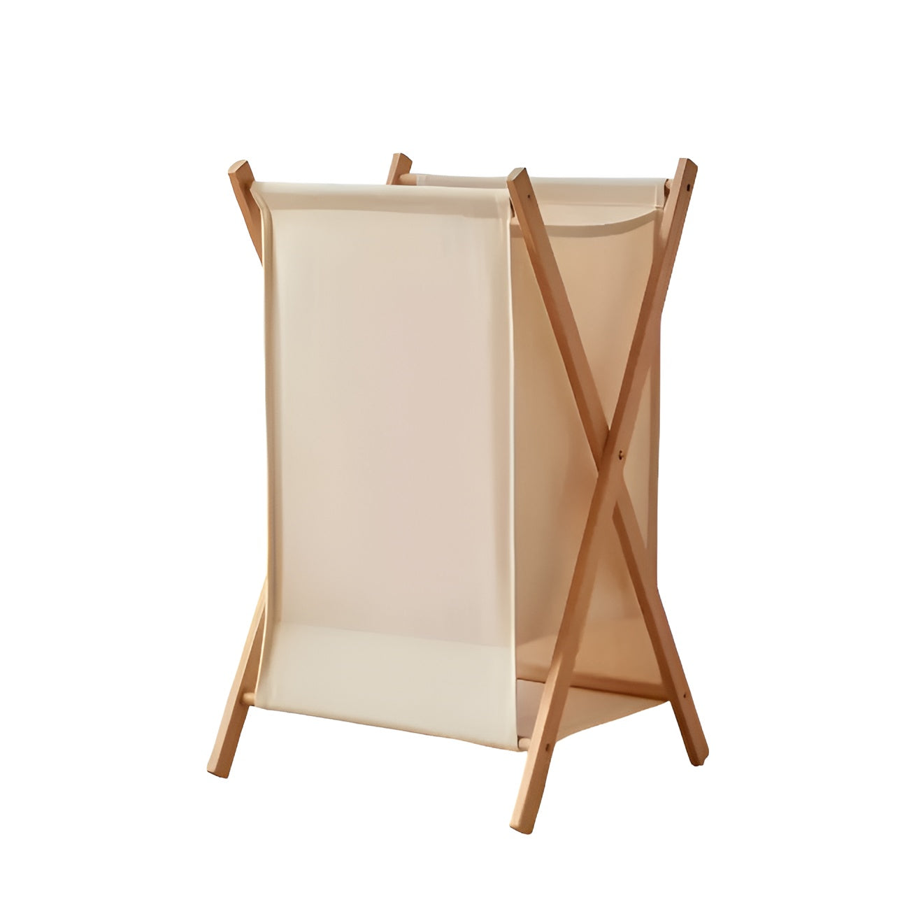 Faltbarer Wäschekorb aus Holz –Robustes Design aus Holz | Dekorativ und Funktional