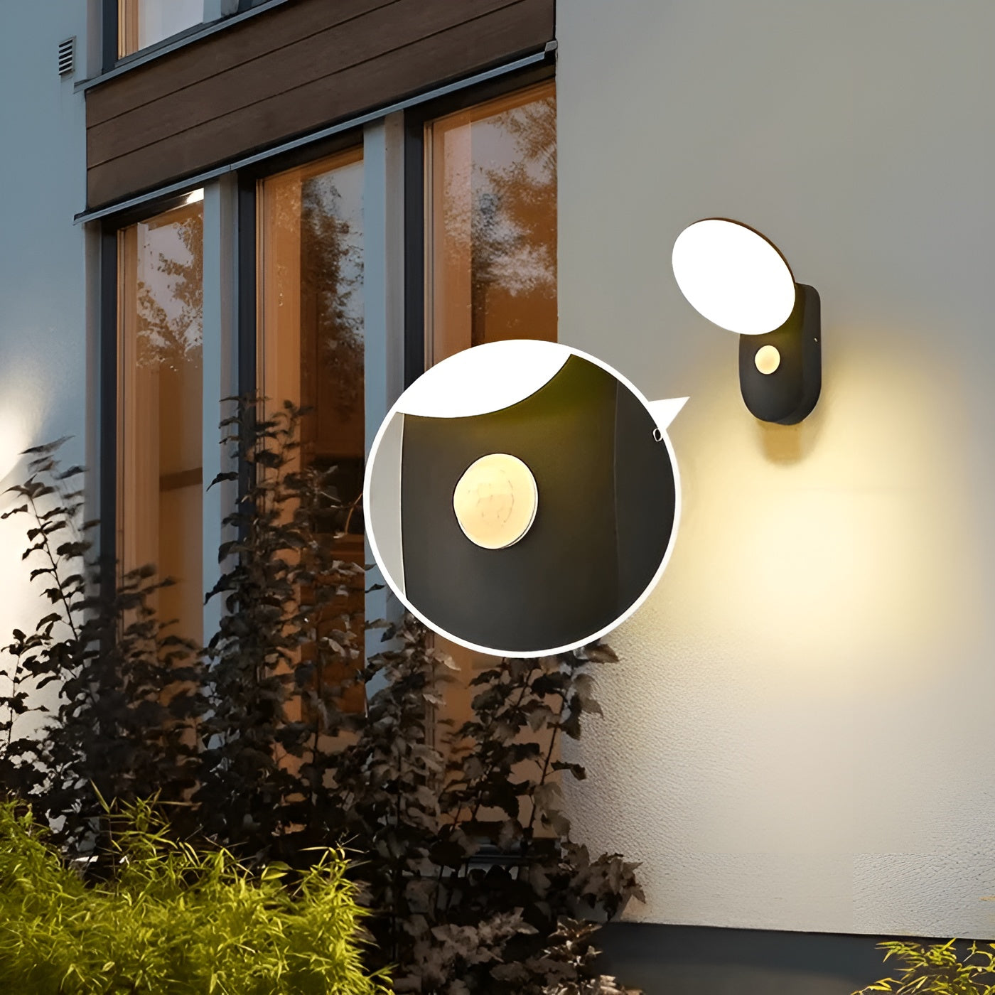 LED-Wandleuchte mit Bewegungsmelder – Automatisches Licht für Innen & Außen