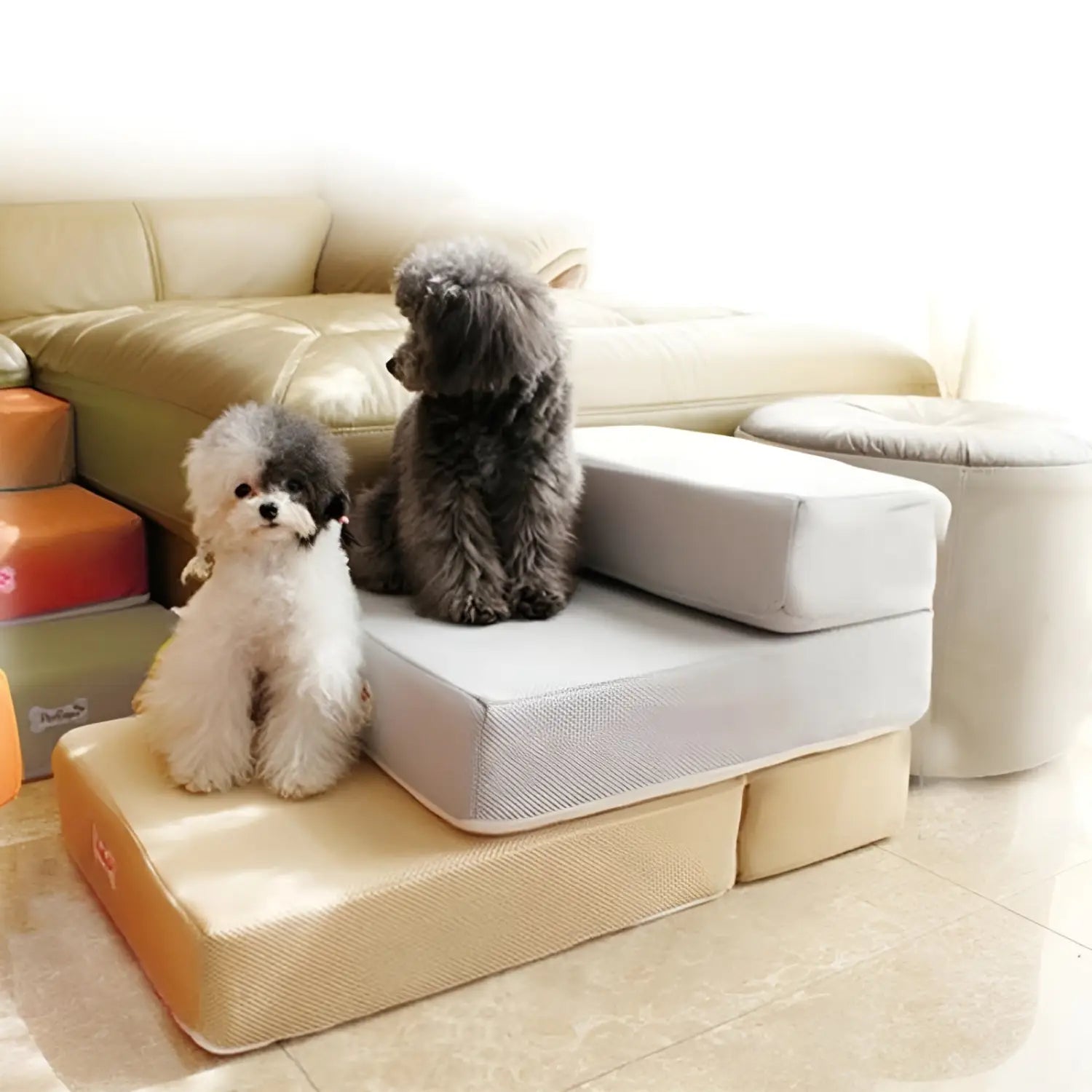 Luxus-Hundetreppe – Gelenkschonendes Design | Einfaches Aufsteigen auf Sofa und Bett