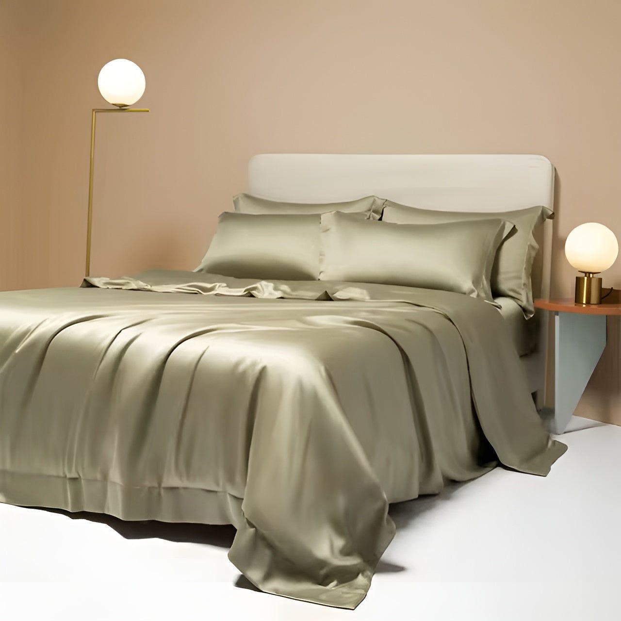 SilkLuxe Set - Ultra Breathable Organic Bamboo Duvet Cover Set Elegare