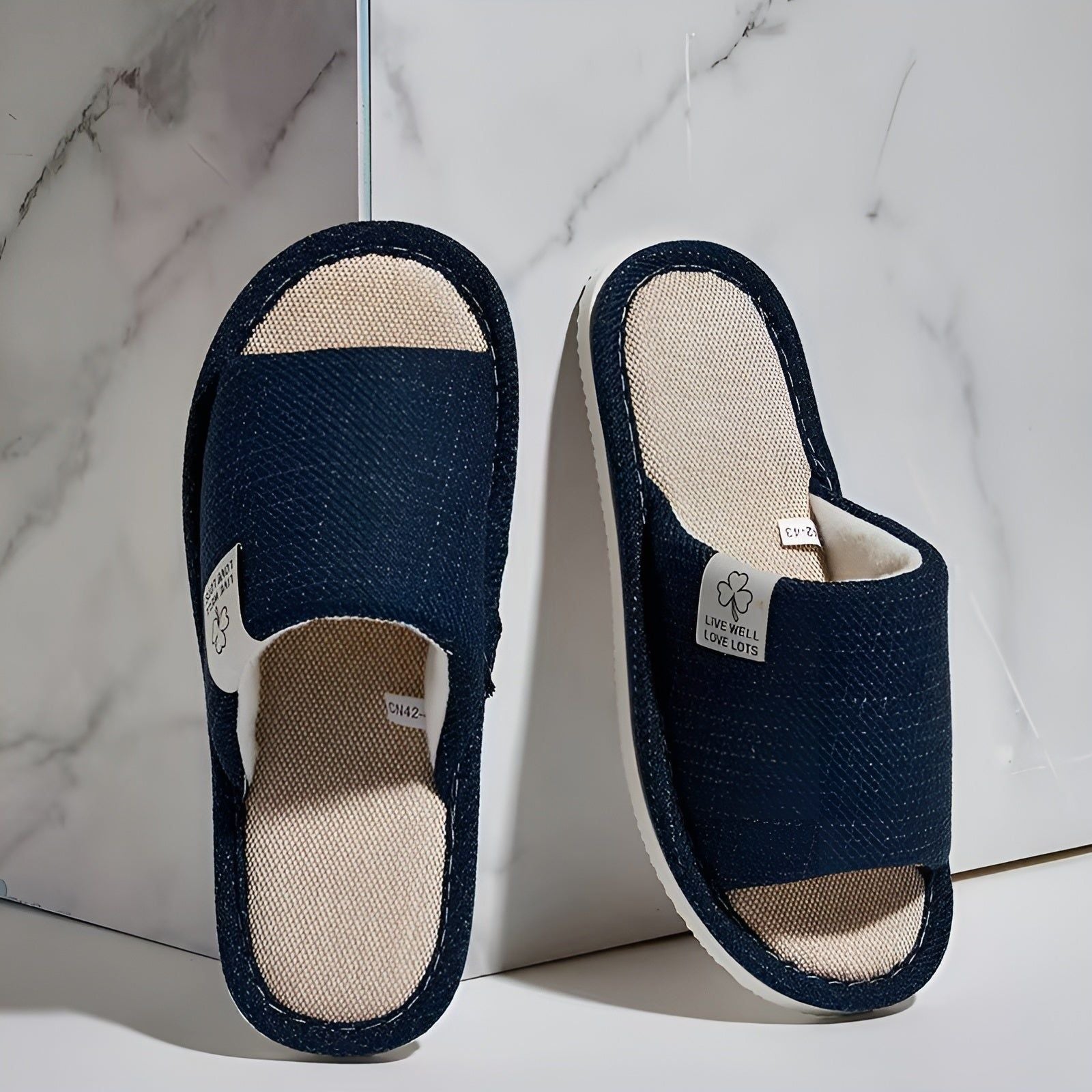 SimpleComfort Slippers - Warme Flauschige Dicke Fell Unisex Hausschuhe Elegare