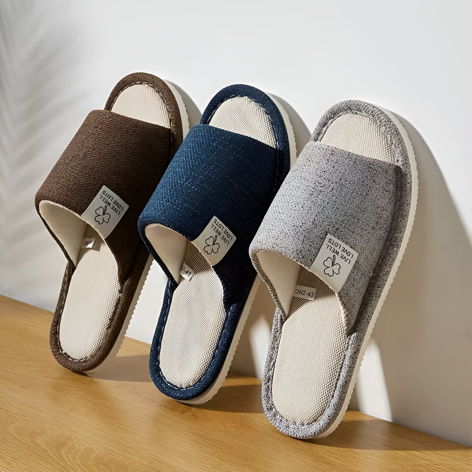 SimpleComfort Slippers - Warme Flauschige Dicke Fell Unisex Hausschuhe Elegare