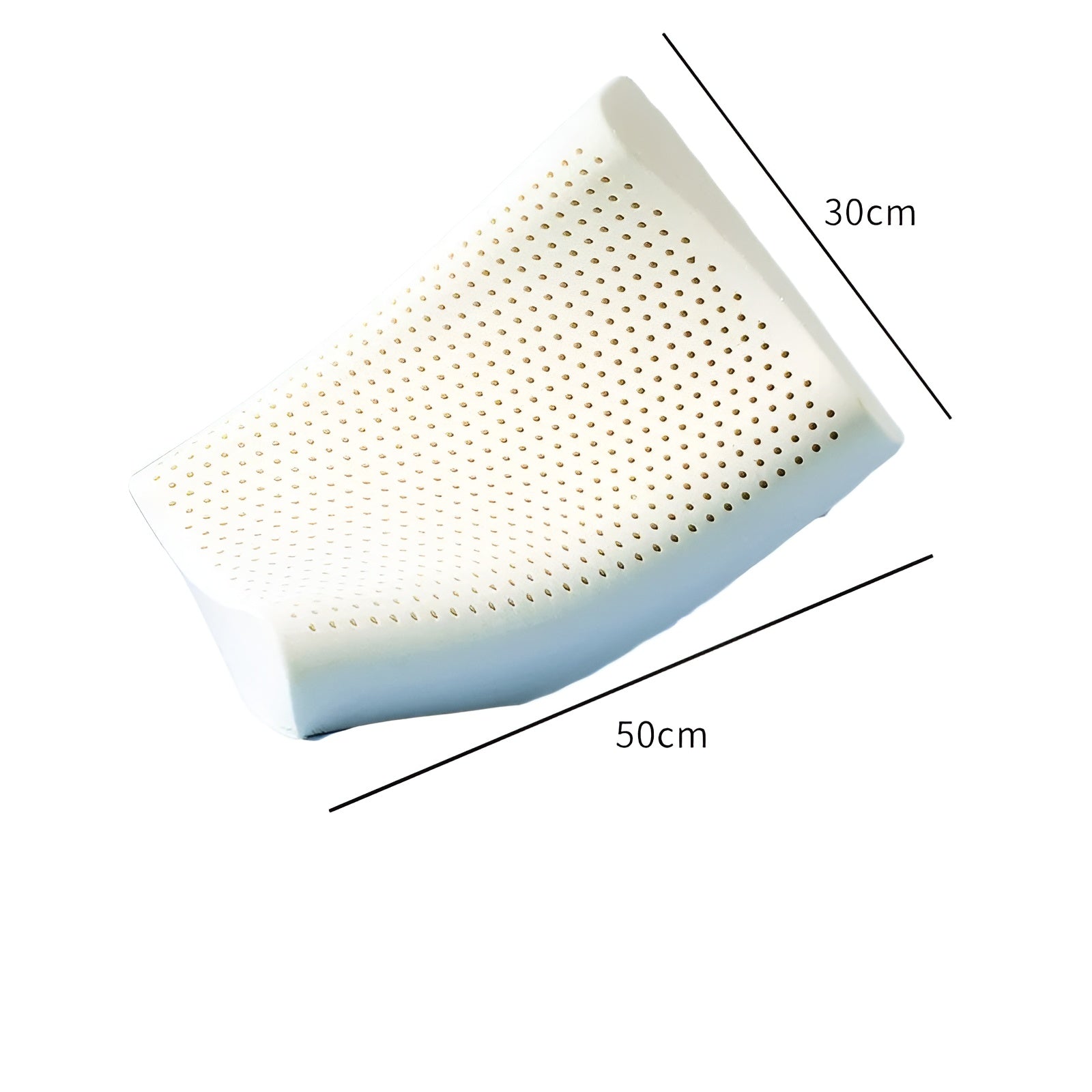 Thailändische Naturlatex-Nackenkissen – Ergonomisch und Atmungsaktiv | Perfekt für Einen Erholsamen Schlaf