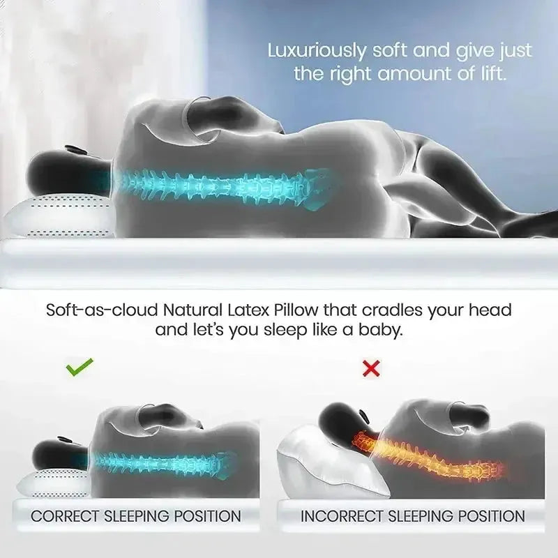 Snooze Cloud - Ergonomisches Kissen aus Memory Foam - Elegare - DEA162 -   