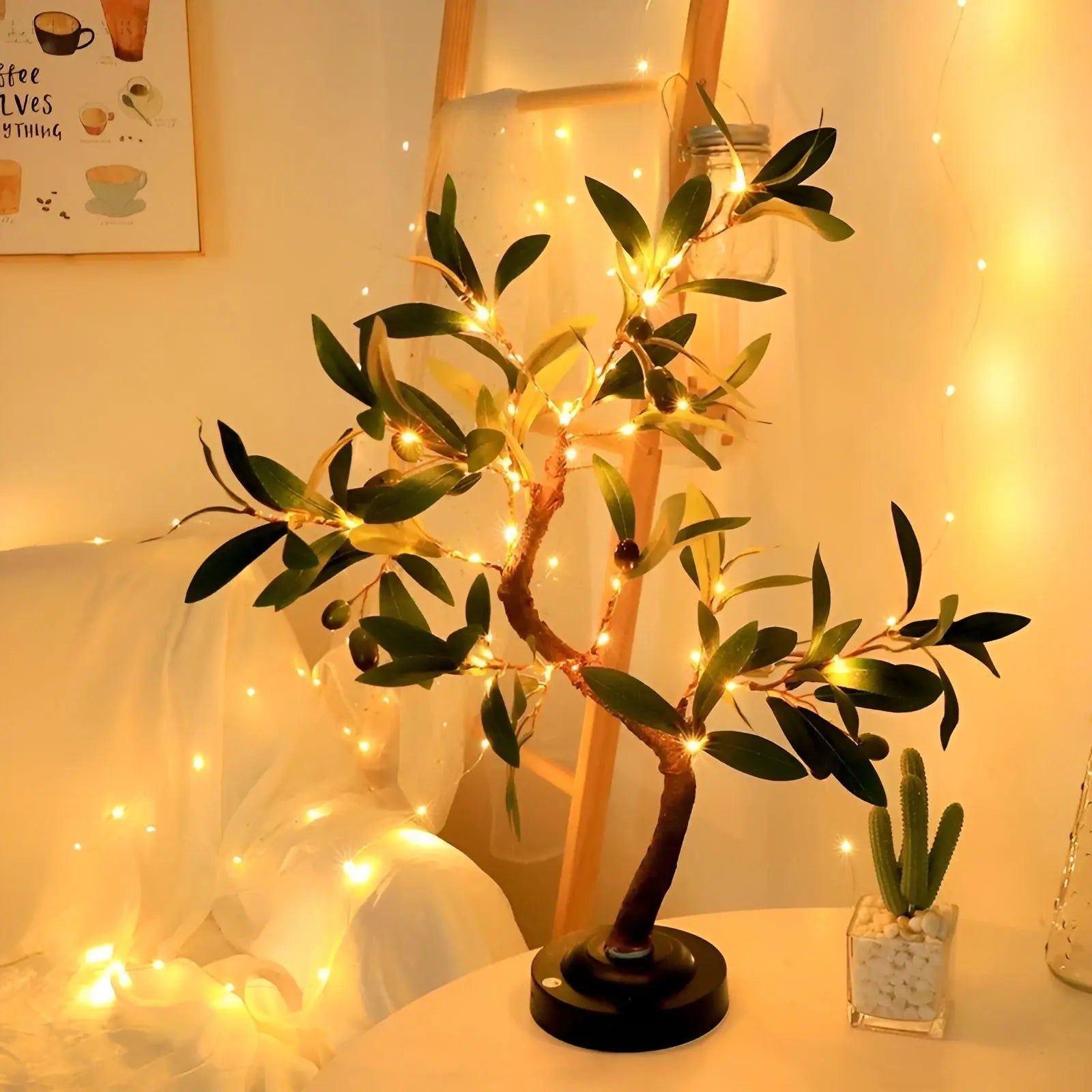 SparkleTree Lampe - LED Wohnkultur Baum Tischlampe Elegare