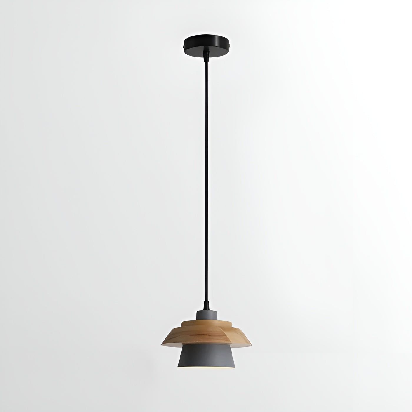 NordicMacaron Light - Moderne Nordische Holz Macaron Hängende Deckenleuchte