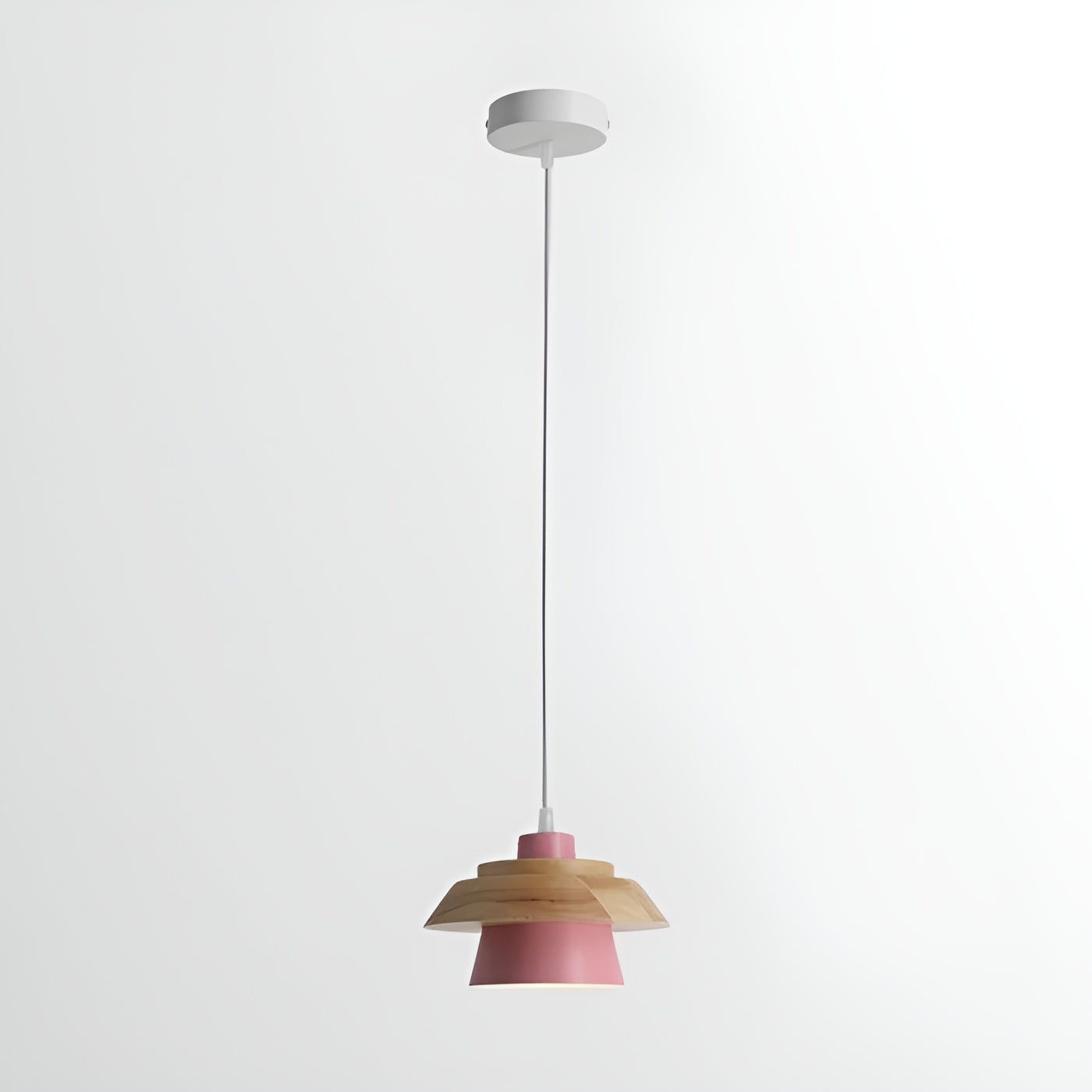 NordicMacaron Light - Moderne Nordische Holz Macaron Hängende Deckenleuchte