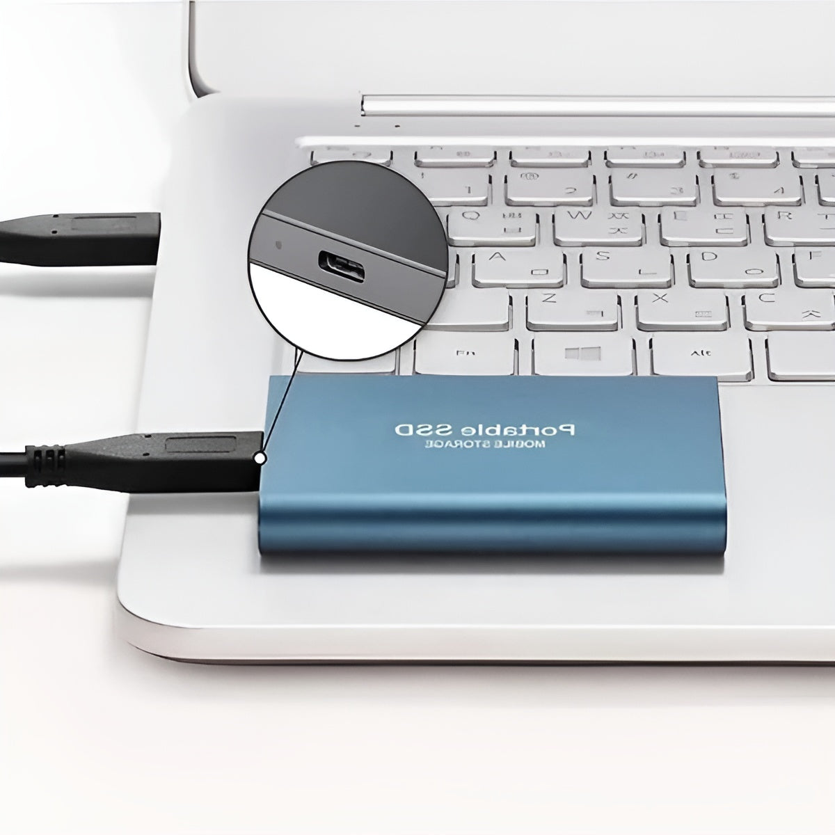 Externe SSD Festplatte – Schneller Speicher mit USB-C | Tragbar & Zuverlässig