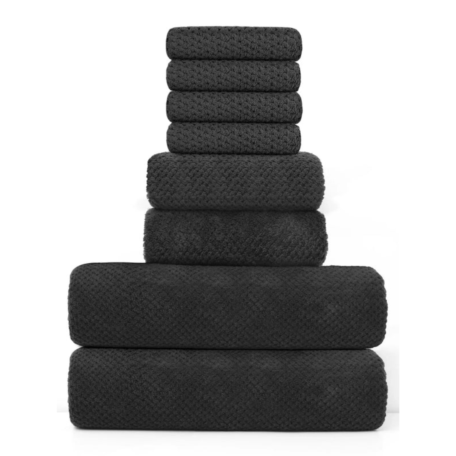 8-teiliges Handtuch-Set – Schnell Trocknend & Besonders Weich | Saugstark und Pflegeleicht - Handtuch-Set