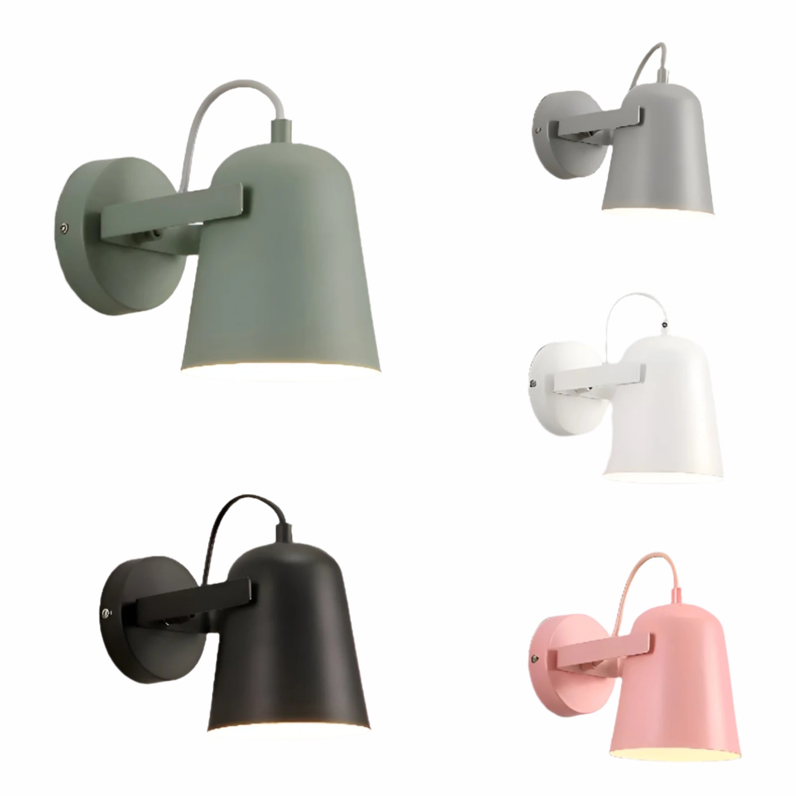 LED-Wandleuchte im Skandinavischen Stil – Aluminium & LED | Dekorative Beleuchtung für Zuhause