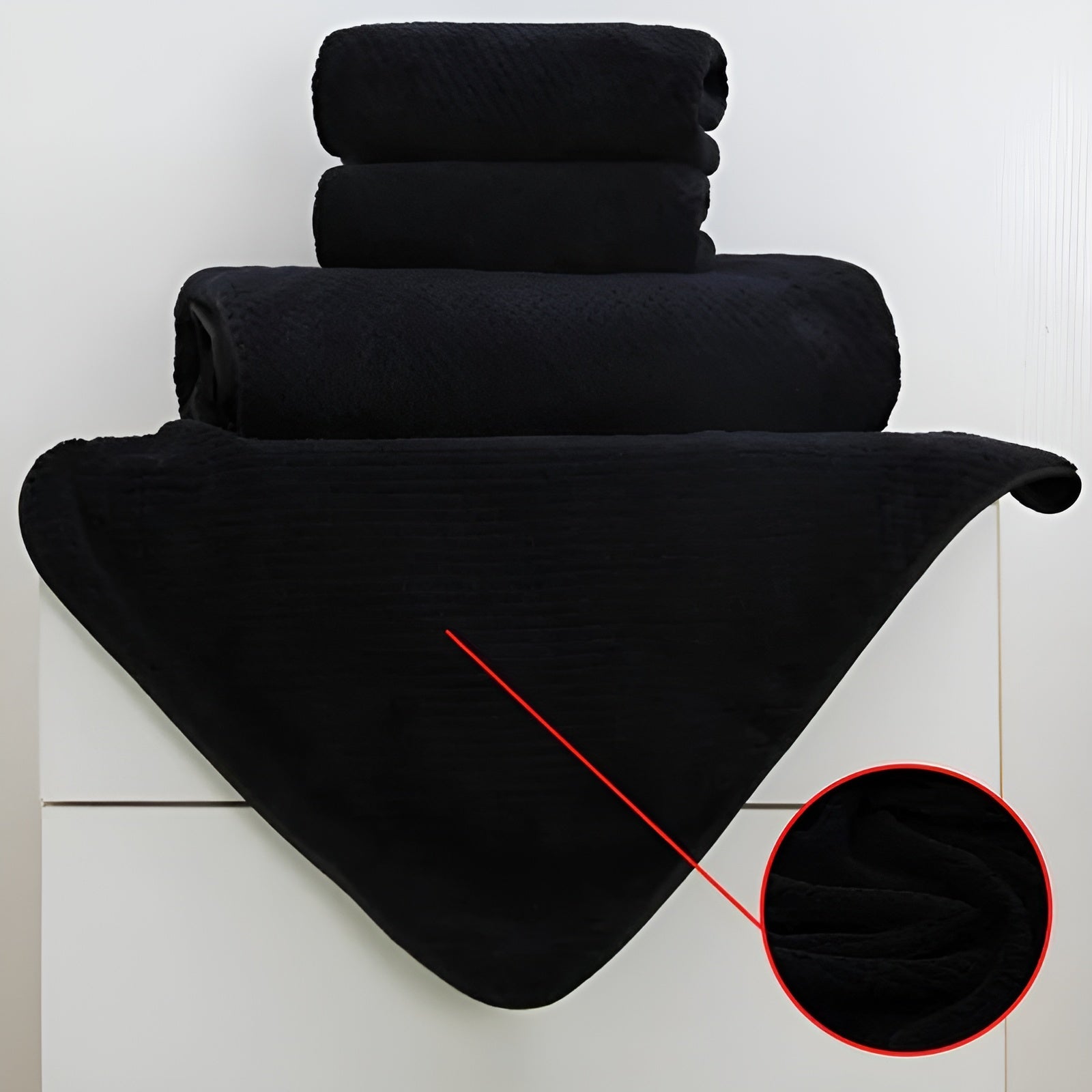 8-teiliges Handtuch-Set – Schnell Trocknend & Besonders Weich | Saugstark und Pflegeleicht - Handtuch-Set