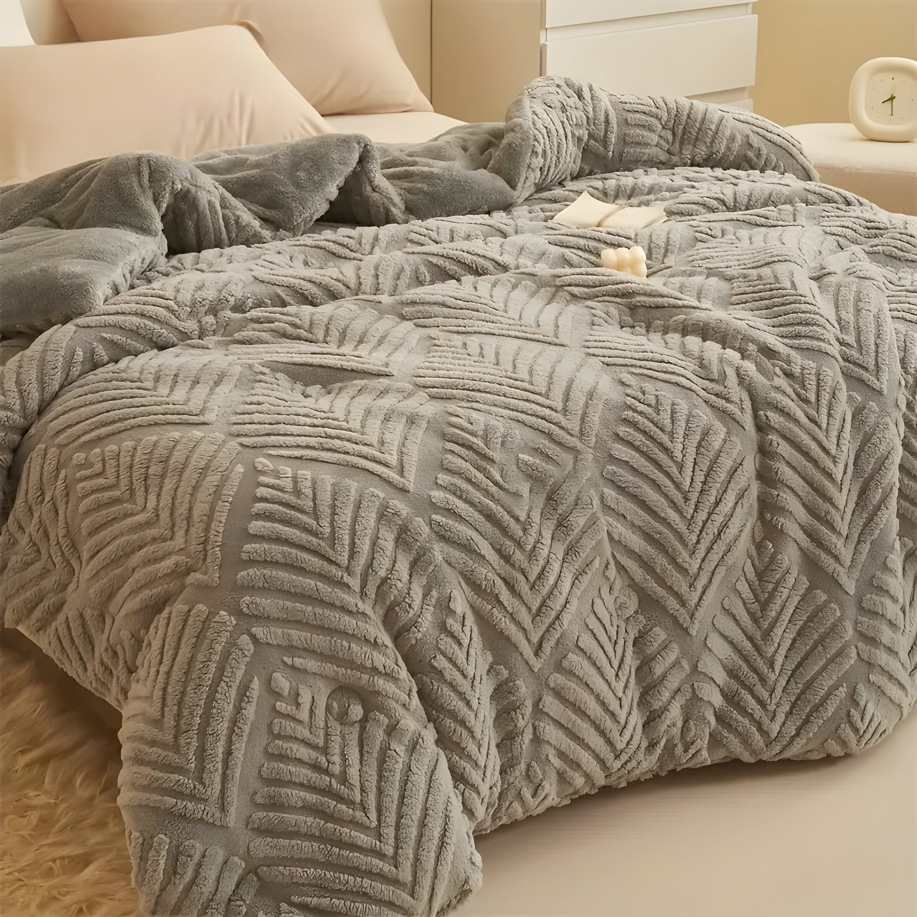 SleepEase Comforter - Ultraweiche Ahornblatt-Ganzjahresdecke