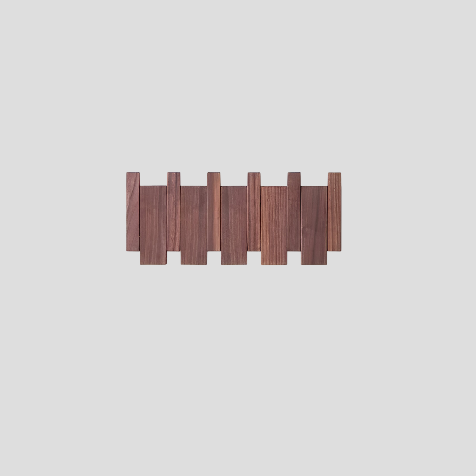 GrainWood Hook - Wandmontiert Schwarzwalnuss Wandhaken