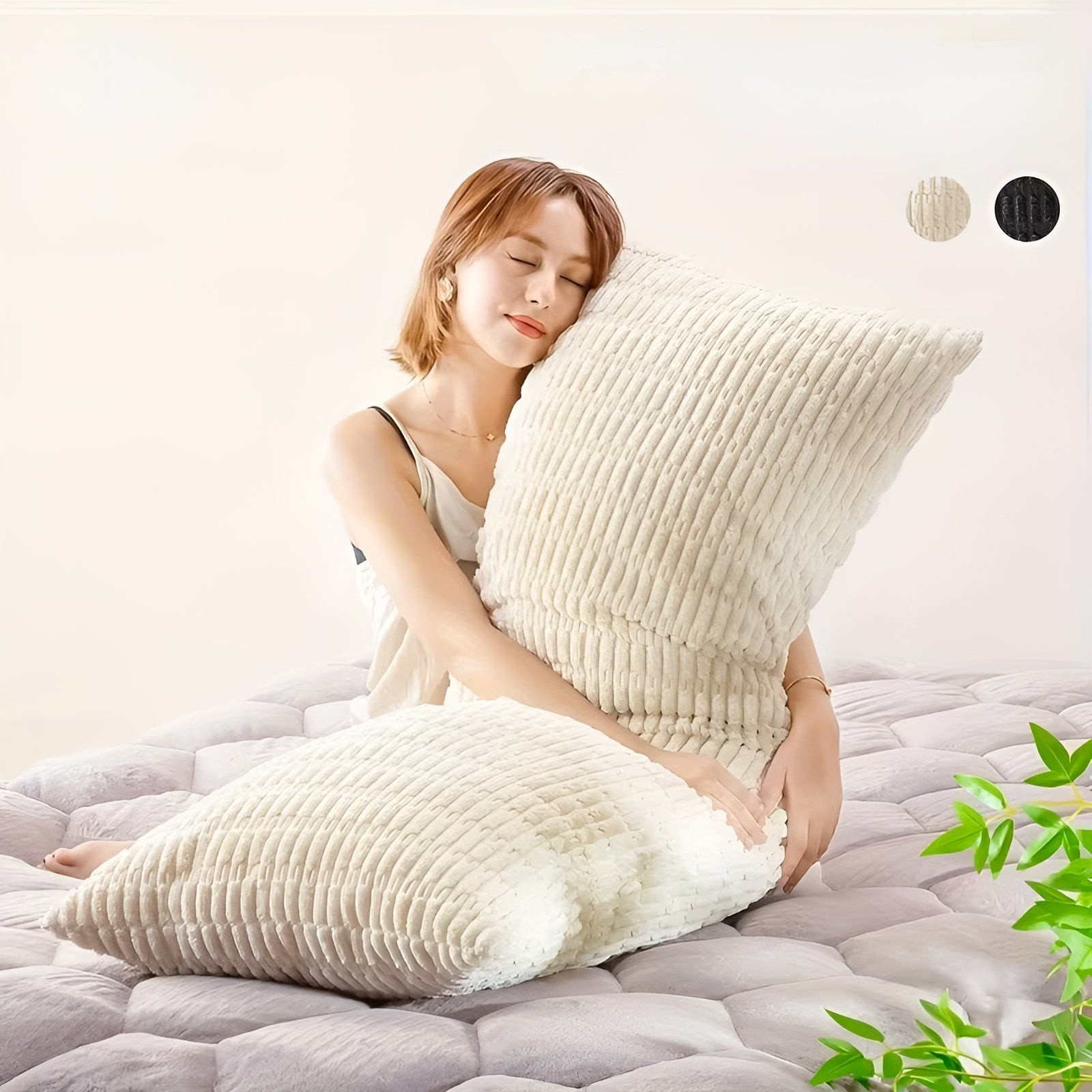 Cord-Kissen im Boho-Stil – Weich und Dekorativ | Perfekt für Sofa und Wohnzimmer - Kissen