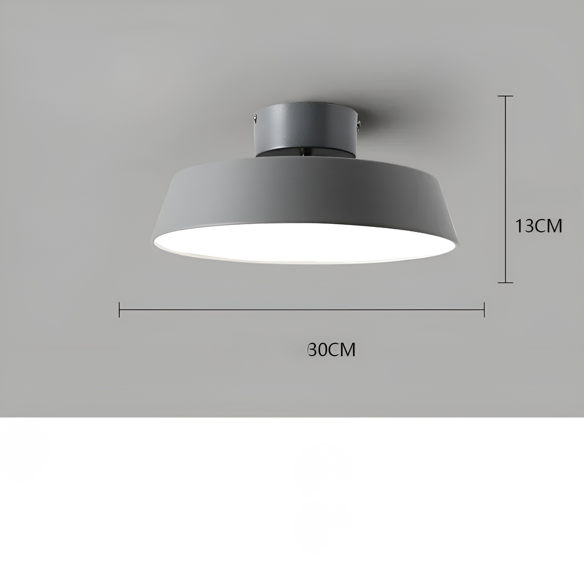 Drehbare LED-Deckenlampe – Flexibles Licht für Wohnzimmer & Schlafzimmer