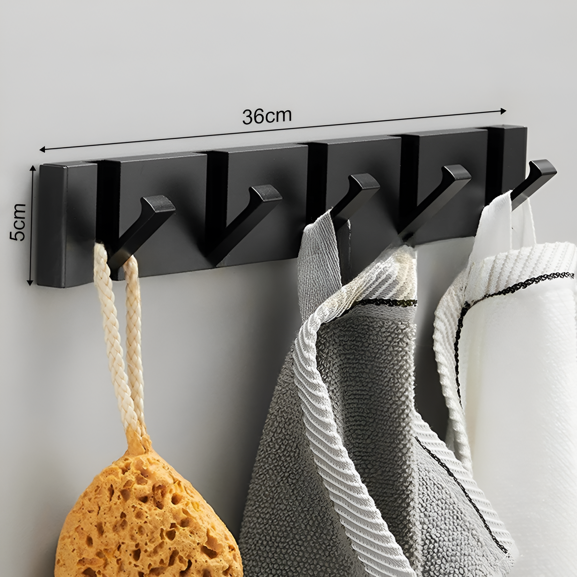 LuxeGrip Hook – Faltbarer 2-Wege-Installation Wandhaken