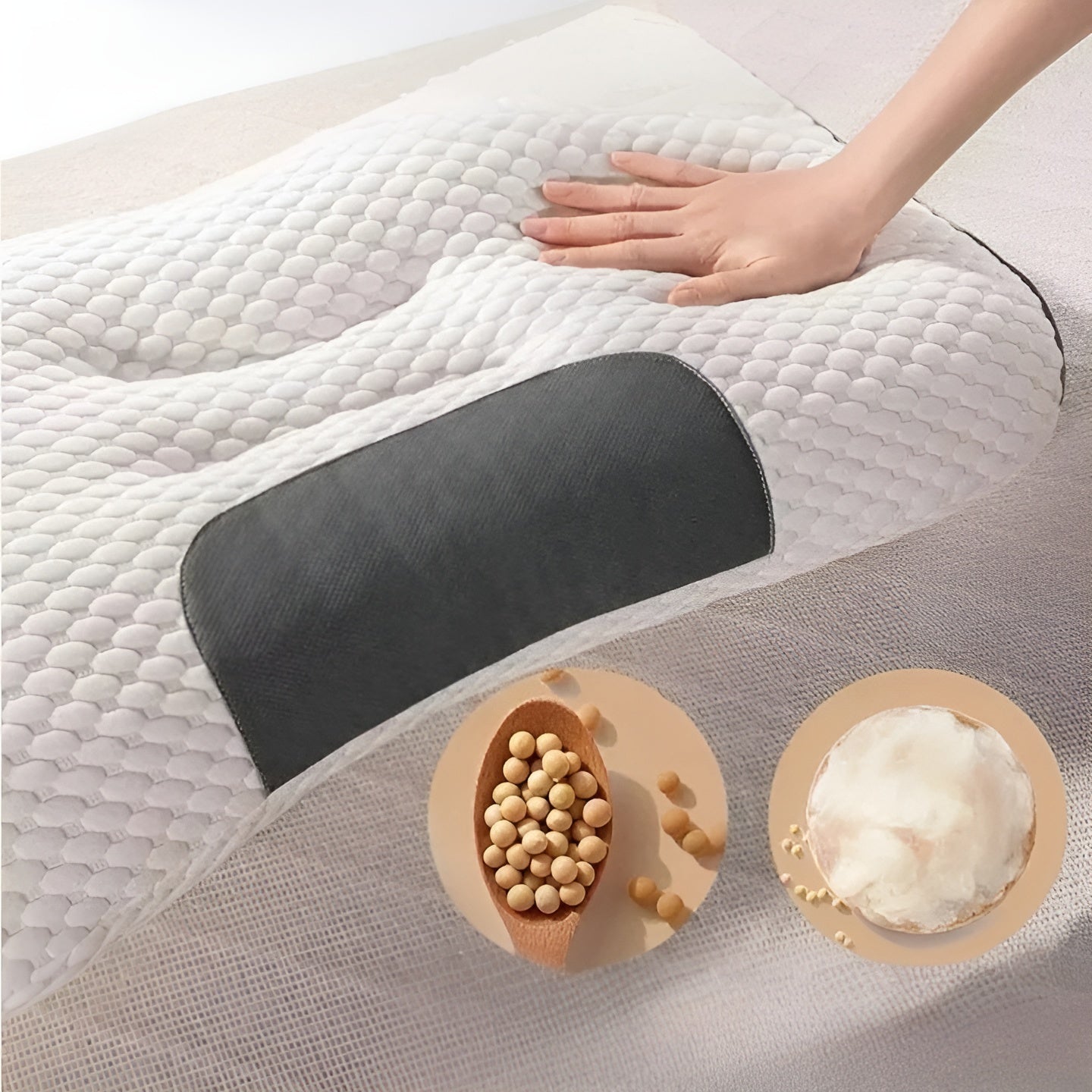 Orthopädisches Nackenkissen – Ergonomisch & Unterstützend | Für Entspannung & Gesunden Schlaf