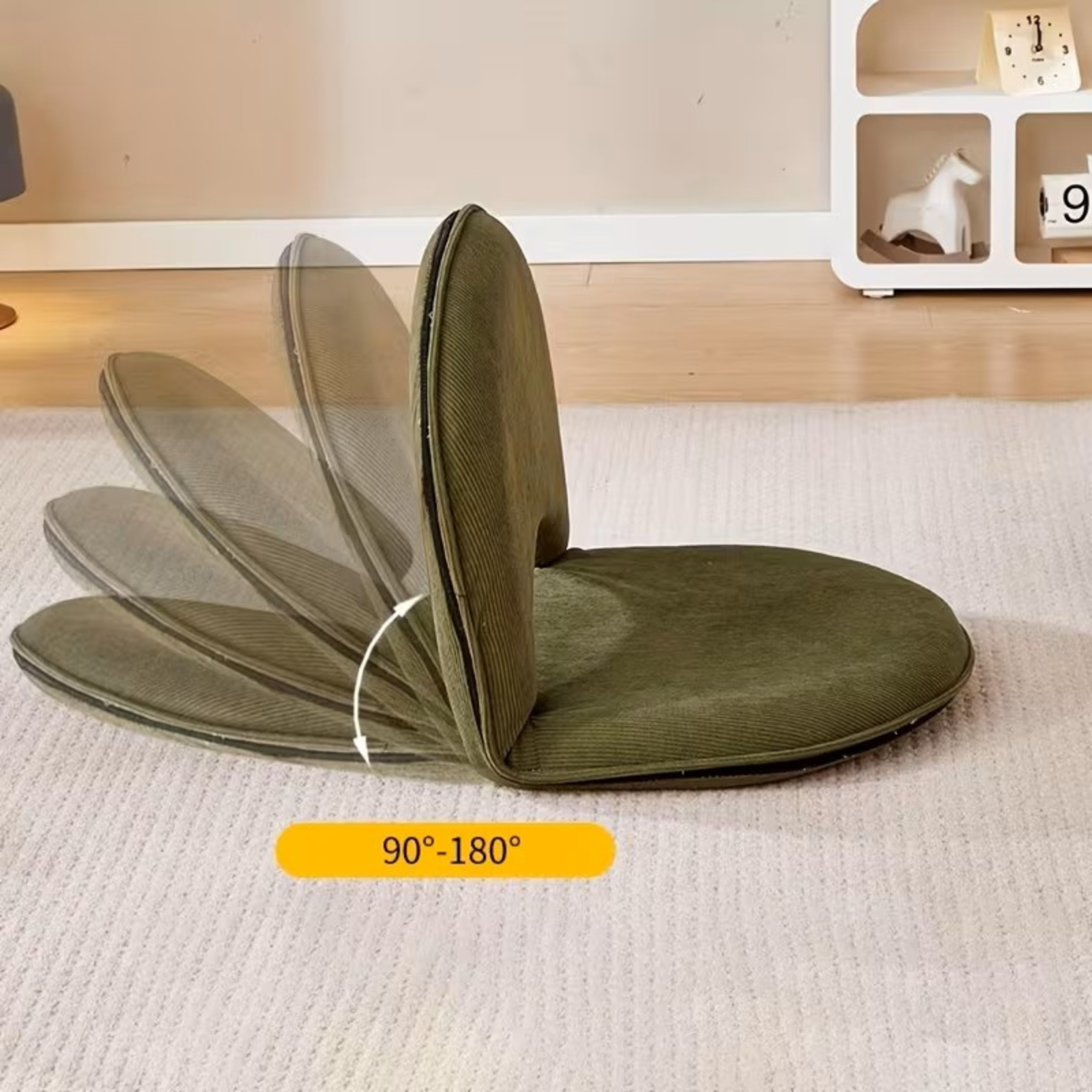 Verstellbarer Lazy-Sessel – Faltbar & Komfortabel | Perfekt für Entspannung zu Hause - Wohnzubehör