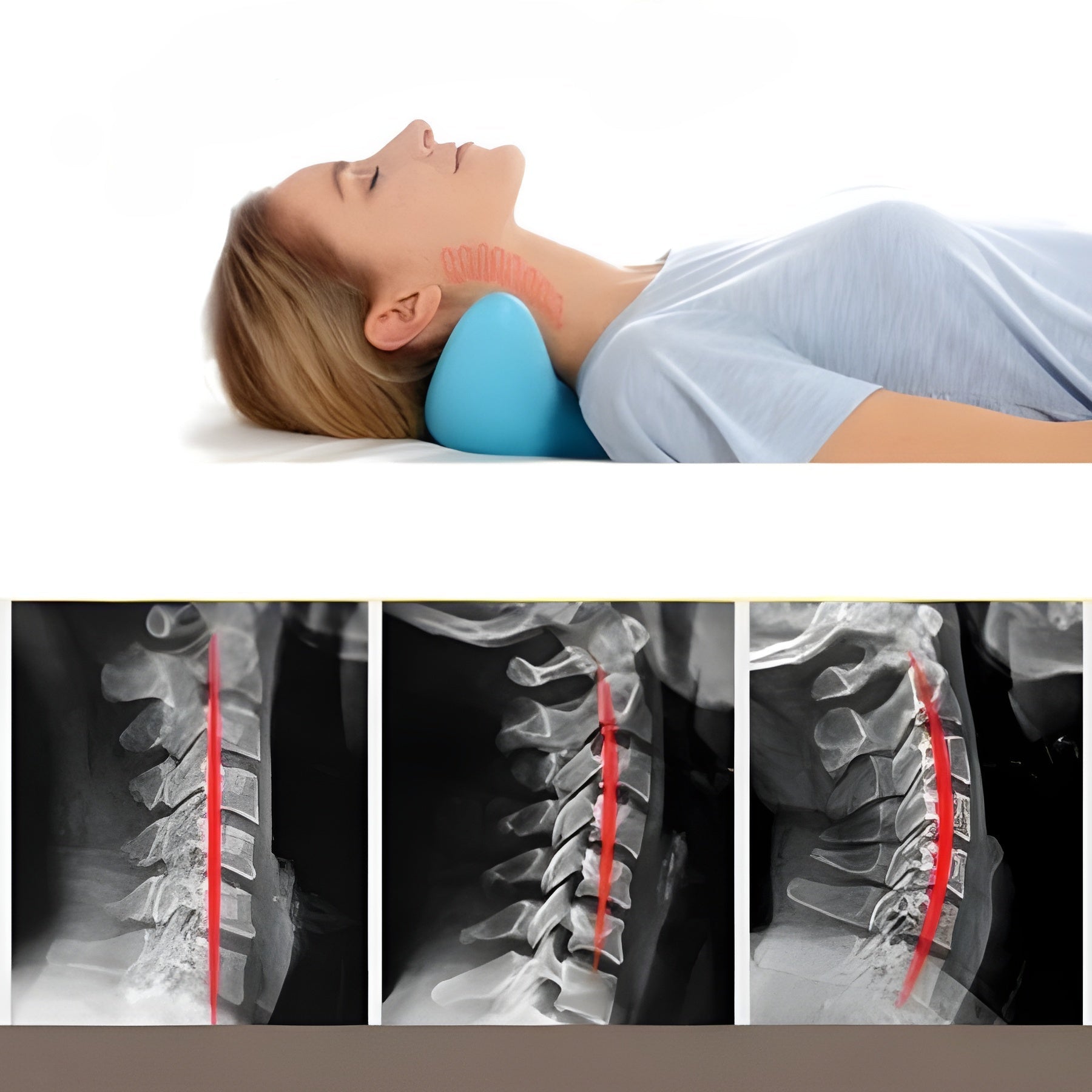 Nackenstützkissen – Ergonomisch und Entspannend | Perfekt gegen Verspannungen