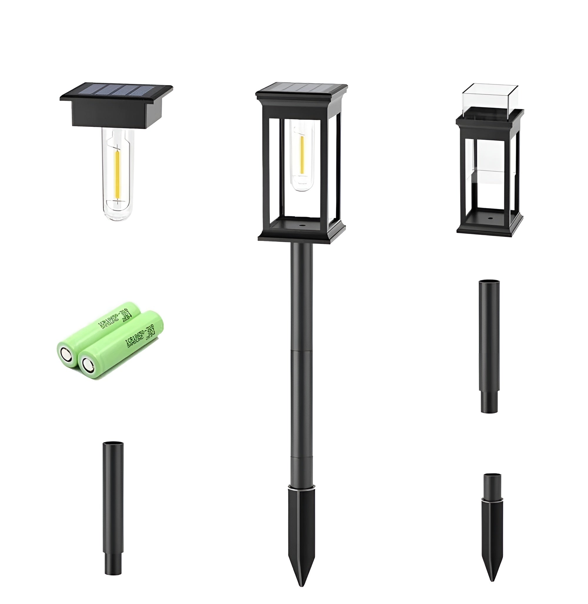Solar Gartenleuchte – Dekoratives Licht für eine Gemütliche Atmosphäre | Perfekt für Terrasse und Garten