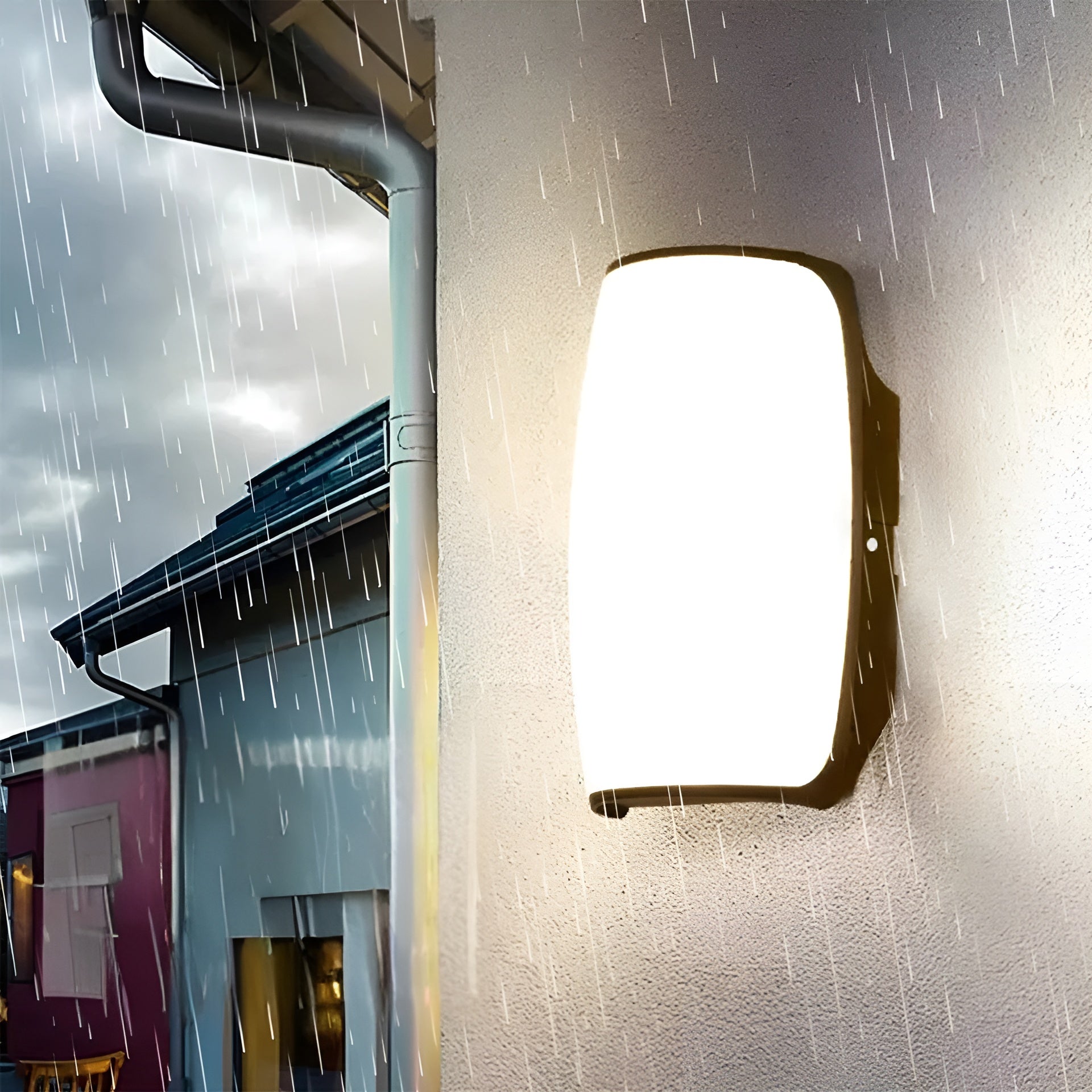 LED Außenwandleuchte – Wasserdicht mit Bewegungsmelder | Perfekt für Garten, Terrasse & Einfahrt