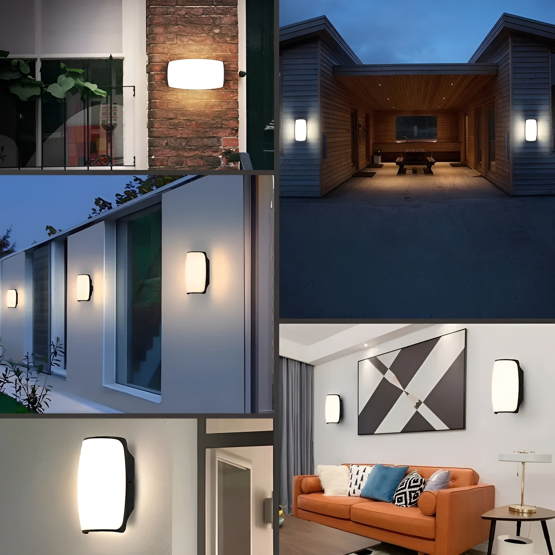 LED Außenwandleuchte – Wasserdicht mit Bewegungsmelder | Perfekt für Garten, Terrasse & Einfahrt
