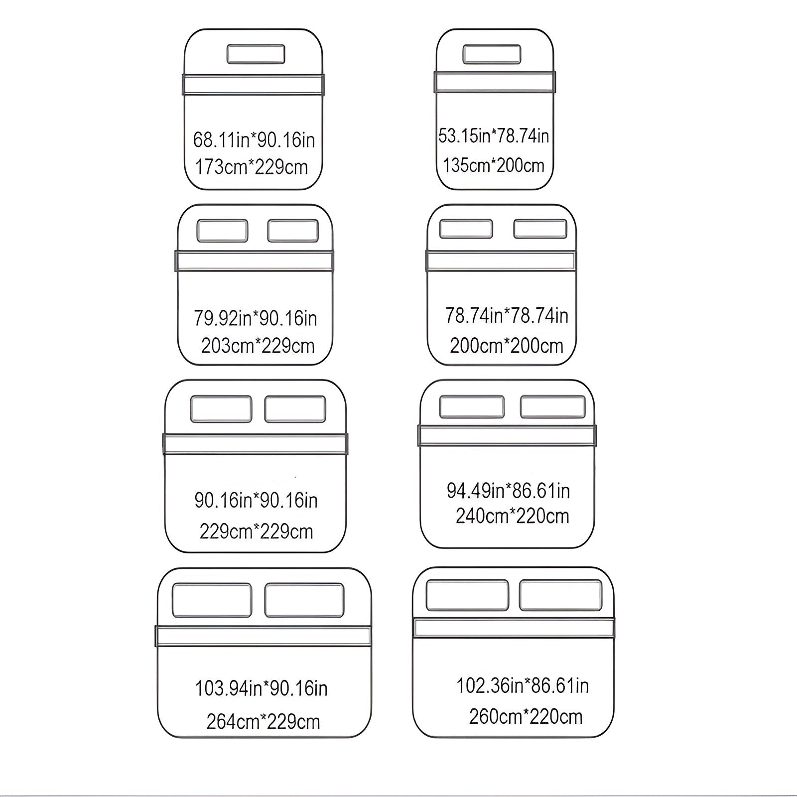 Boho Bettwäsche-Set – Weich und Stilvoll | Aus Mikrofaser mit Getuftetem Design