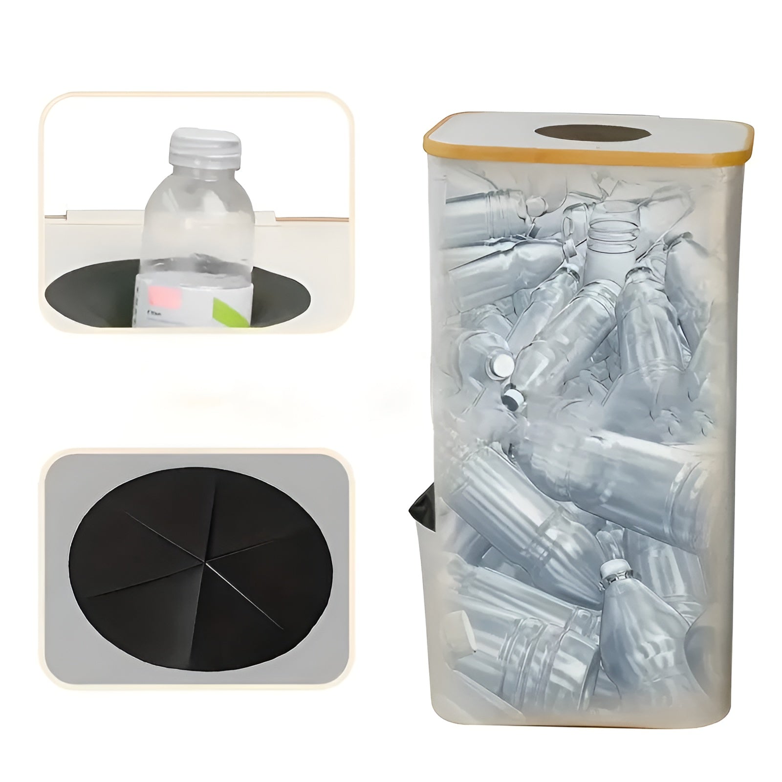 Großer Faltbarer Müllbehälter – Praktisch und Platzsparend | Ideal für Küche, Bad oder Büro
