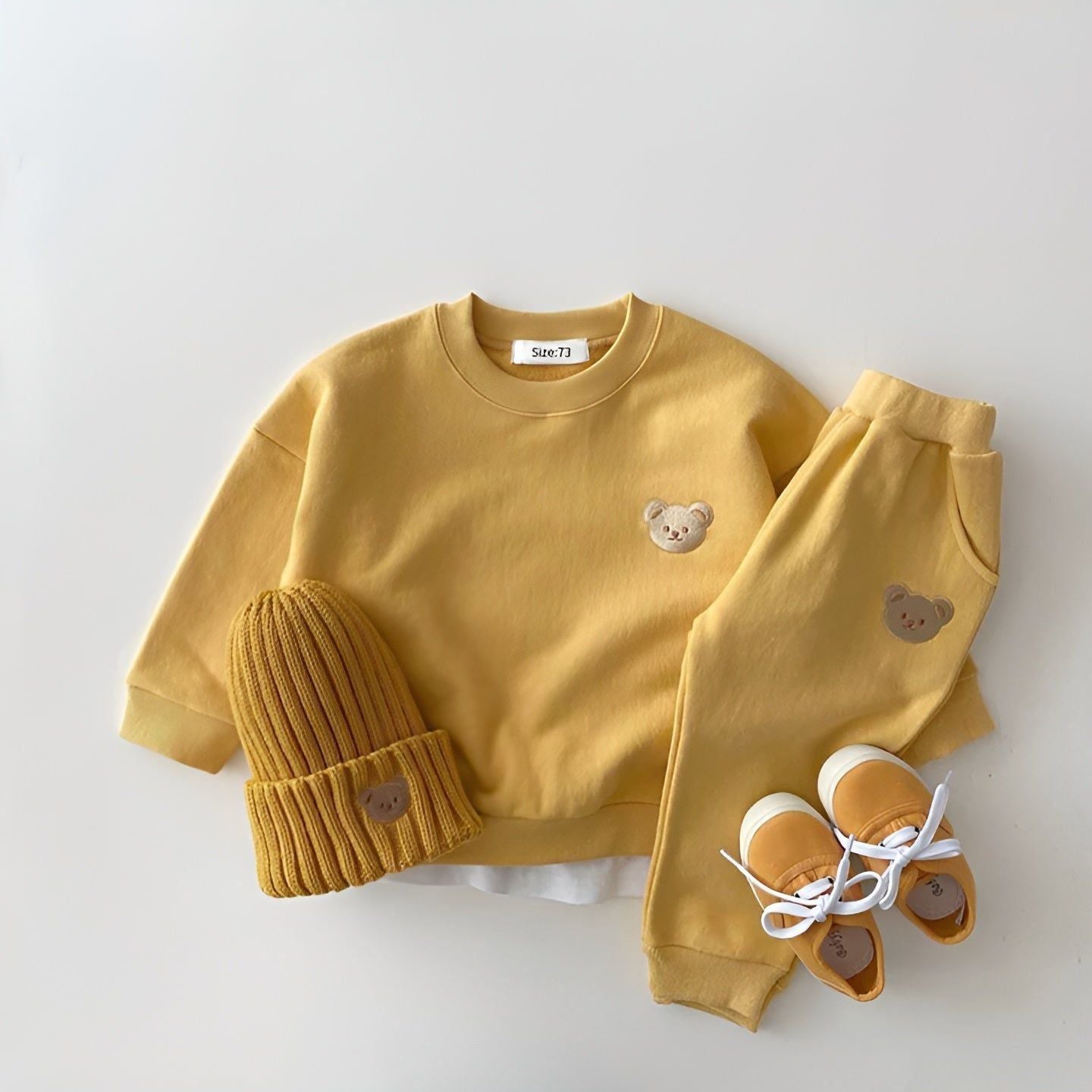 SnuggleBear - Unisex-Babybär Passendes Set (Pullover + Hose) - Elegare