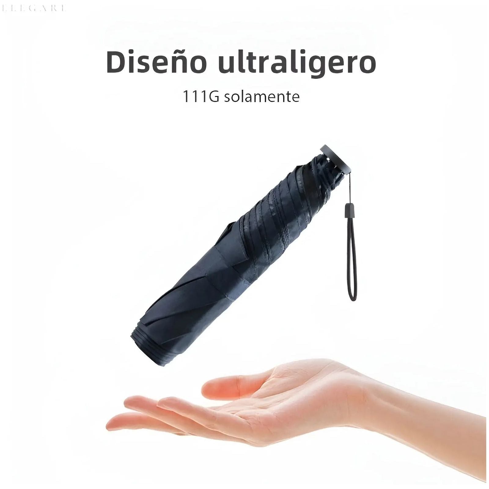 WindProof Umbrella - Ultraleichter Carbonfaser Anti-UV Regenschirm Elegare