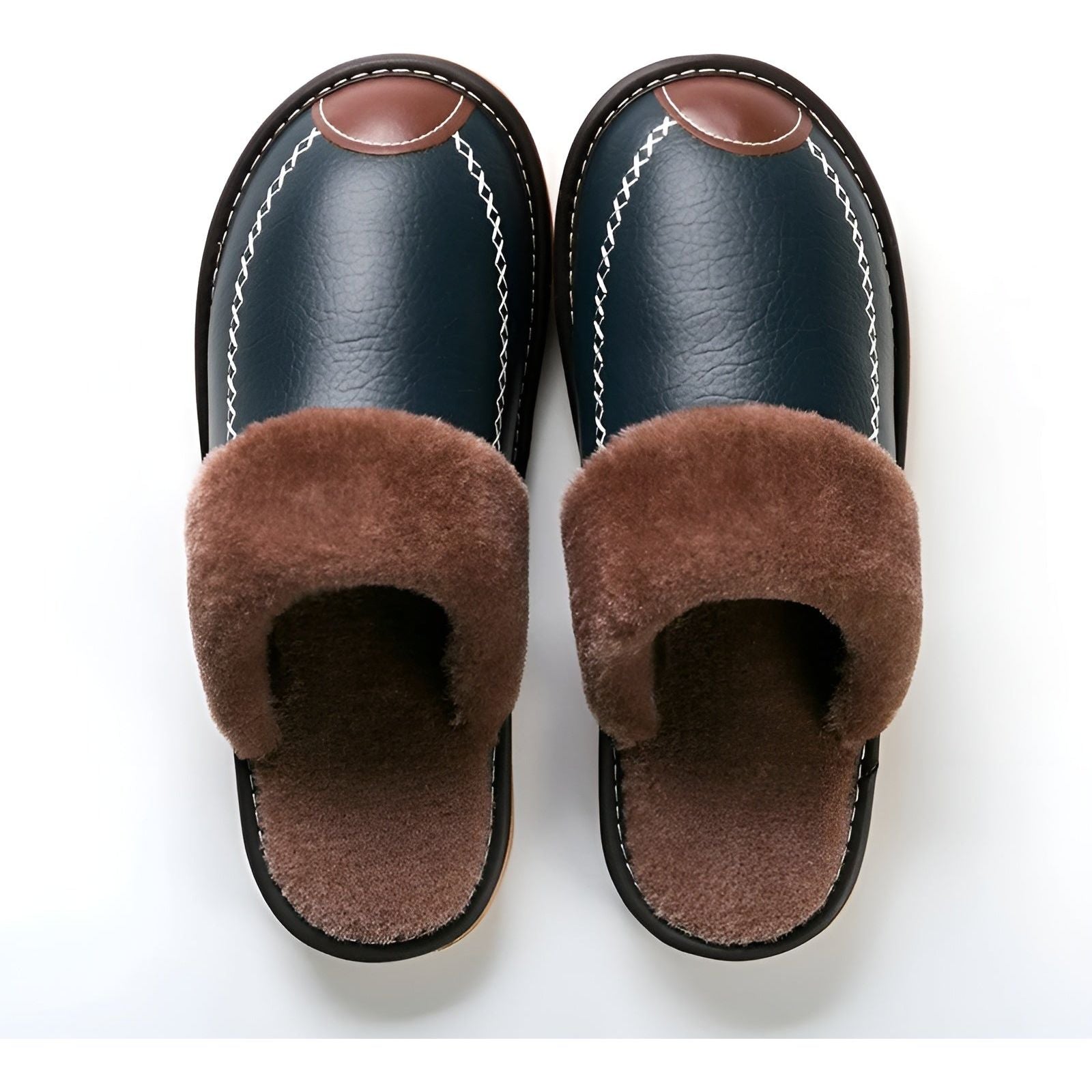 WinterCozy Slippers - Unisex Warme Leder-Hausschuhe Elegare