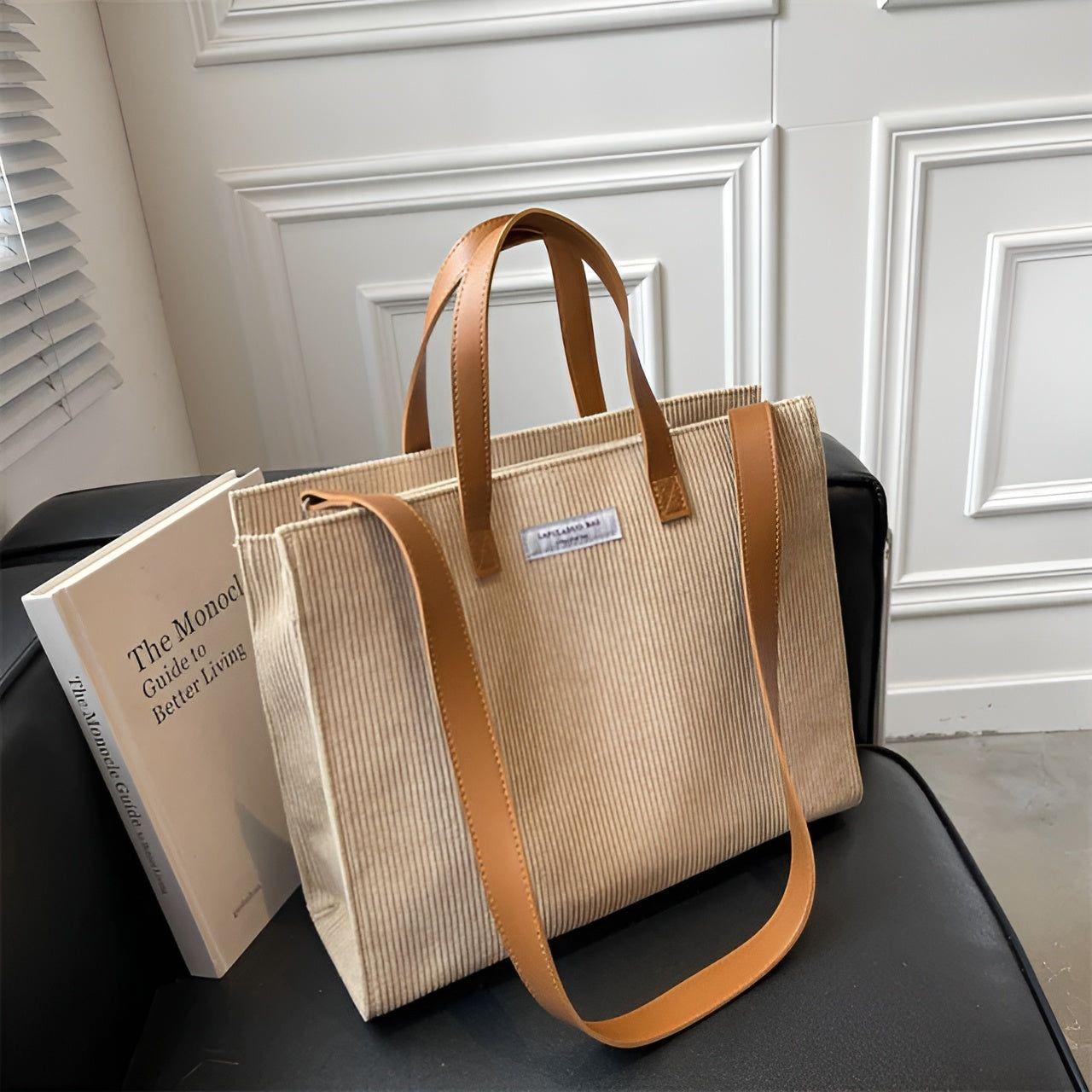 Bertha Bag - Vintage Cord Schulter Umhängetasche für Frauen - Elegare