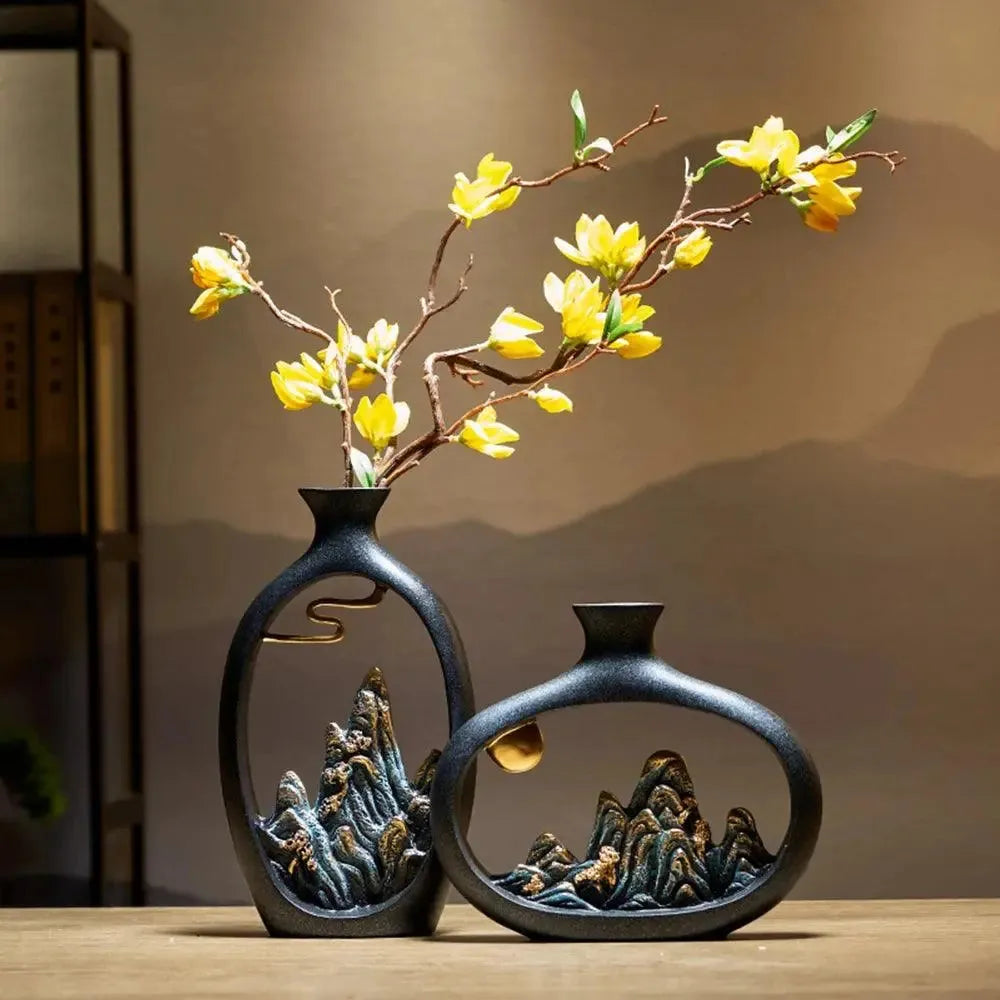 Zen Vase Haven: Ihr Feng Shui Meisterstück - Elegare - DEA143 -   