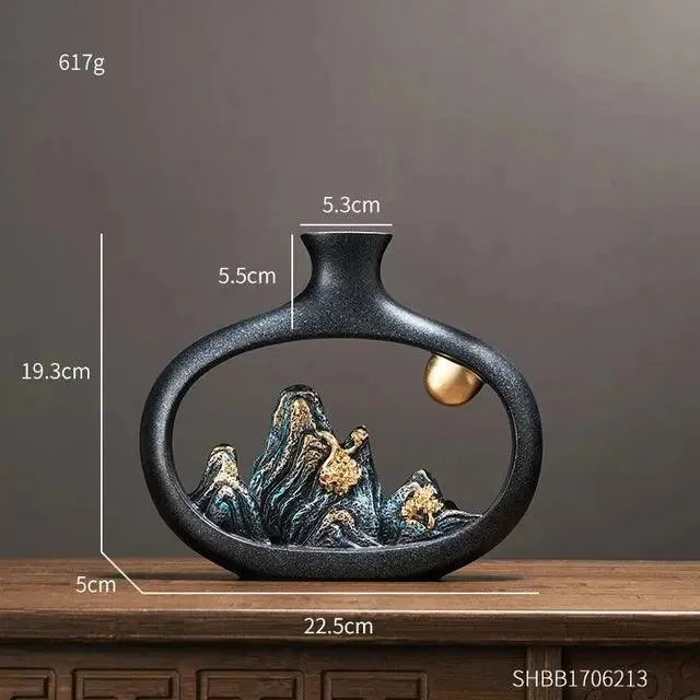 Zen Vase Haven: Ihr Feng Shui Meisterstück - Elegare - DEA143 -  A 