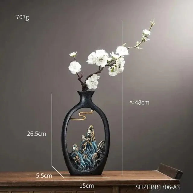 Zen Vase Haven: Ihr Feng Shui Meisterstück - Elegare - DEA143 -  F 