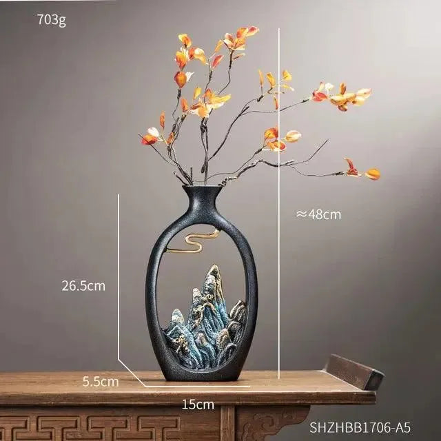 Zen Vase Haven: Ihr Feng Shui Meisterstück - Elegare - DEA143 -   