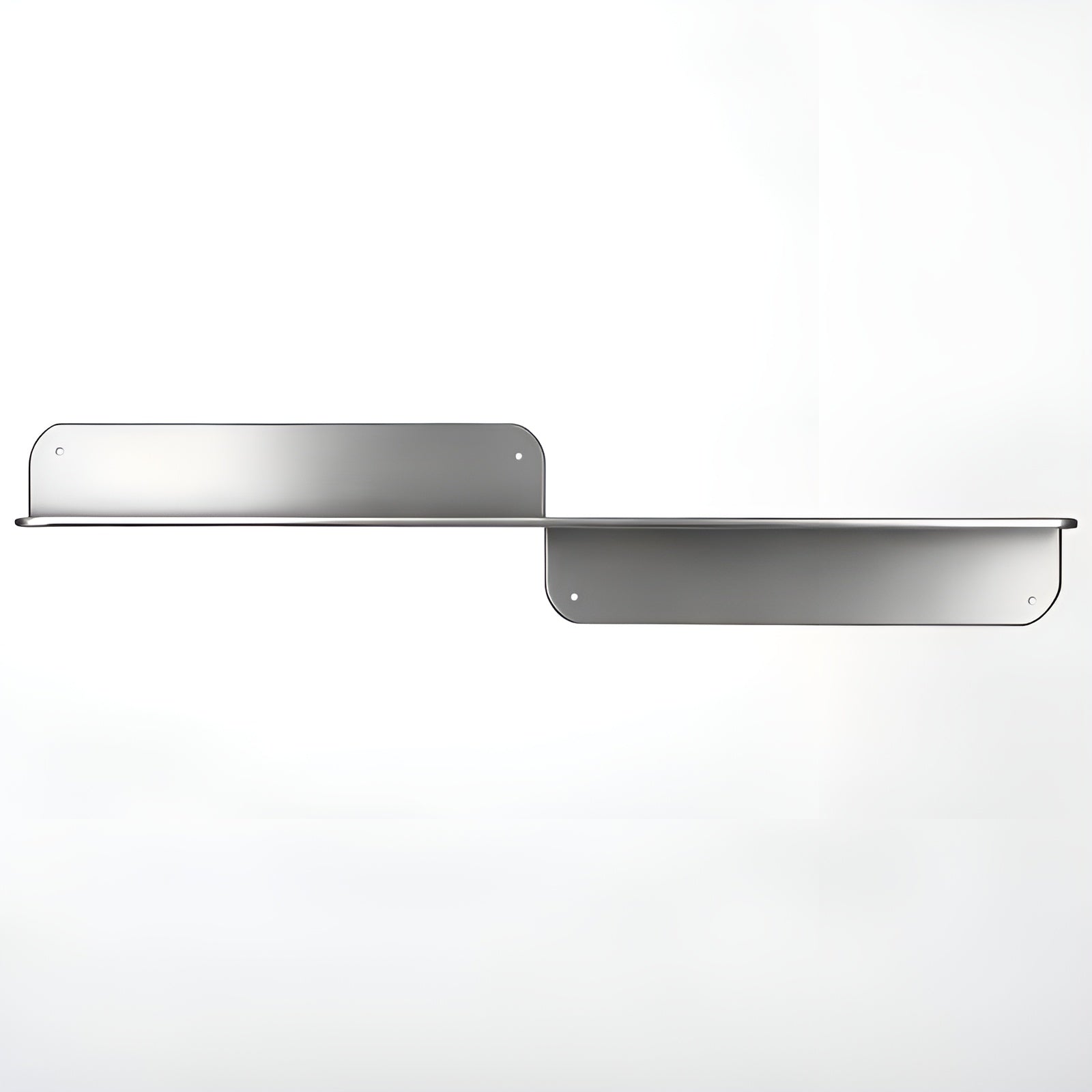 Schwebendes Wandregal im Minimalistischen Design – Stabil & Modern | Edelstahl Wandregal für Wohnzimmer