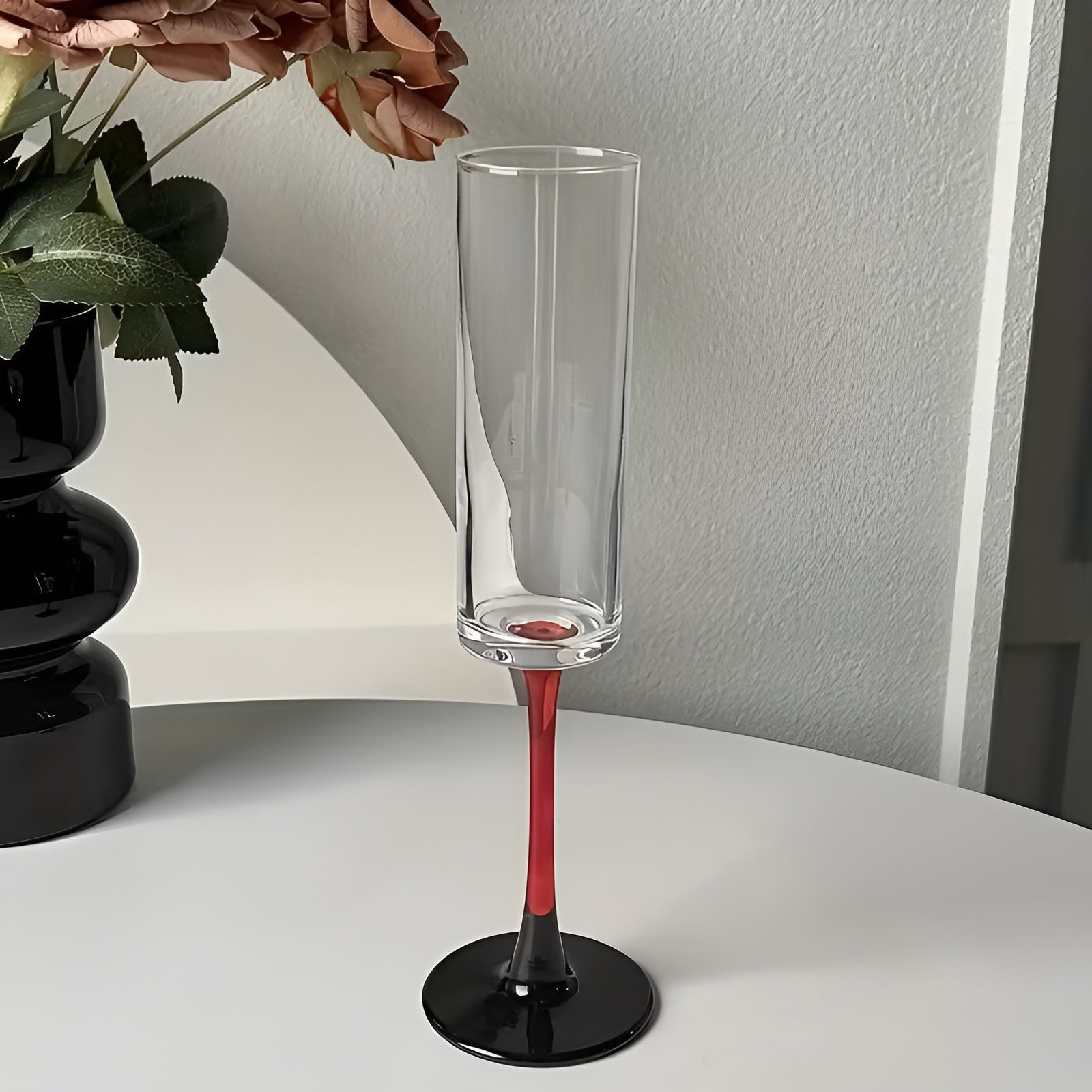 Champagnerflöten im französischen Design – Elegant & stilvoll | Für besondere Anlässe - 2 Stück - Champagnerglas