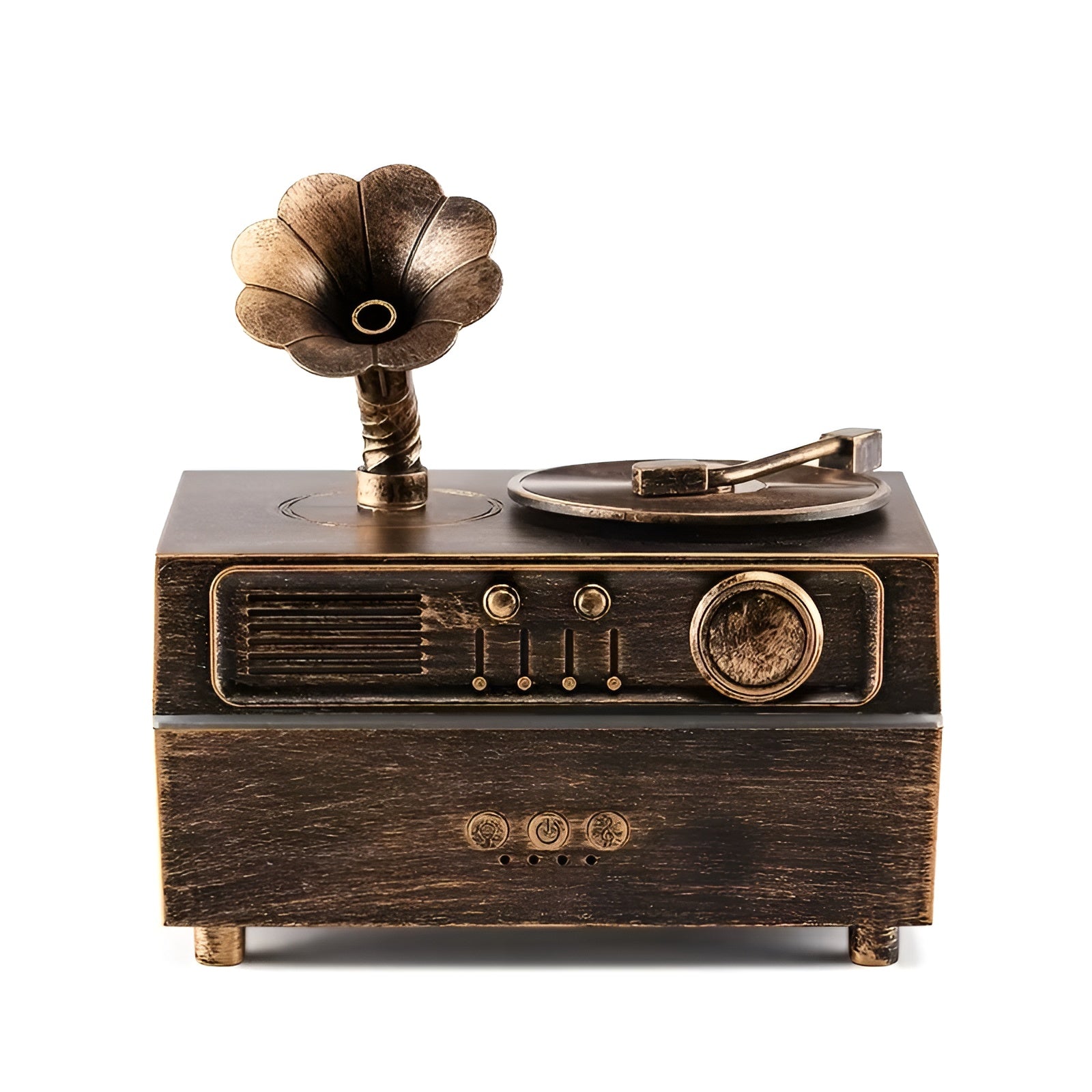 Aroma Diffuser im Vintage-Design – Drehbarer Nebelauslass & 7-farbiges Ambientelicht | USB Luftbefeuchter