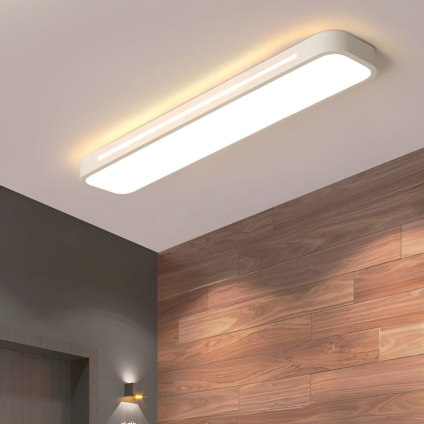 Längliche Deckenleuchte – Klare Linien & Modernes Design | Perfekt für Wohnzimmer und Essbereich